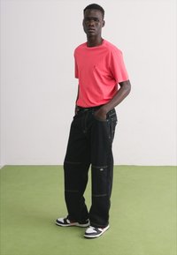 Dickies DOUBLE KNEE  - Radničke traperice - black denim