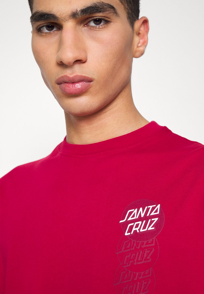 Damen T-Shirts | Santa Cruz DESCEND DOTS T-Shirt print magenta/rot - YQ96672 Damen T-Shirts | Santa Cruz DESCEND DOTS T-Shirt print magenta/rot - YQ96672