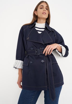 Camomilla Italia TED - Trench - blue plain