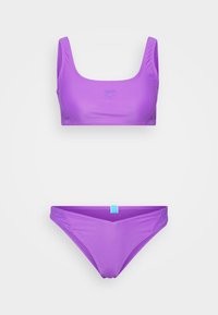 WOMENS TEAM STRIPE BRALETTE - Bikini - violet