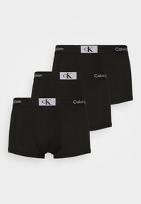 Calvin Klein Underwear TRUNK 3 PACK - Boxer brief - black