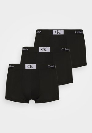 Calvin Klein Underwear TRUNK 3 PACK - Underkläder - black