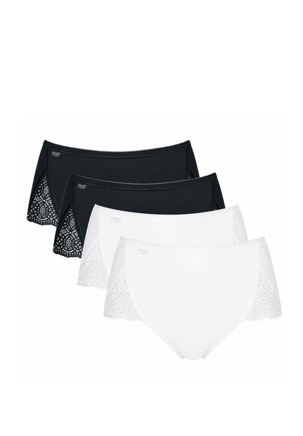 Pants - weiß schwarz4