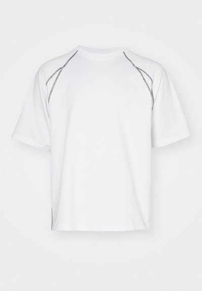 J.LINDEBERG CORADO CONTRAST SEAM - T-shirt imprimé - white