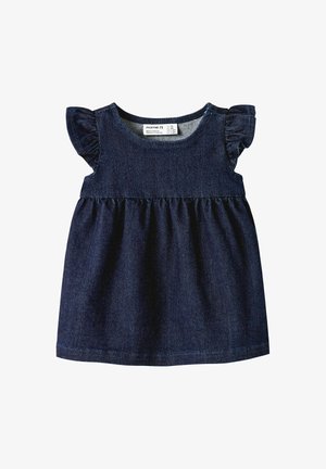 Name it, DRESS DENIM - Denimkjoler - dark blue denim