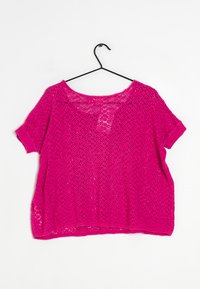 Hollister Co. T-shirt med print - pink