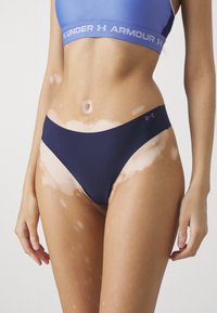 Under Armour THONG PURE NO SHOW SOLID 3 PACK - String - purple ace/violet grey/midnight navy