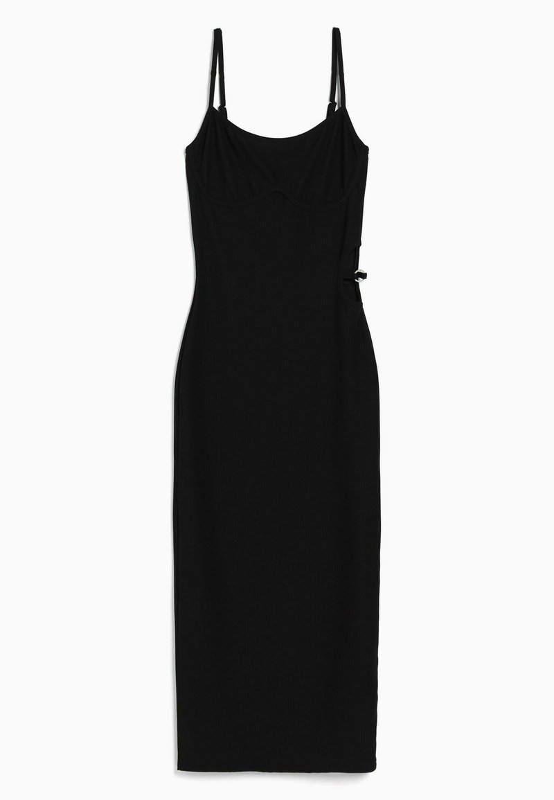 Bershka Gebreide jurk zwart