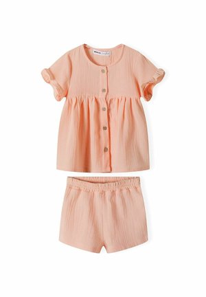 PLAIN REGULAR FIT SET - Lühikesed püksid - coral