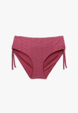 Tezenis, SPARKLING TOUCH HIGH WAIST WITH RUCHING - Bas de bikini - pink