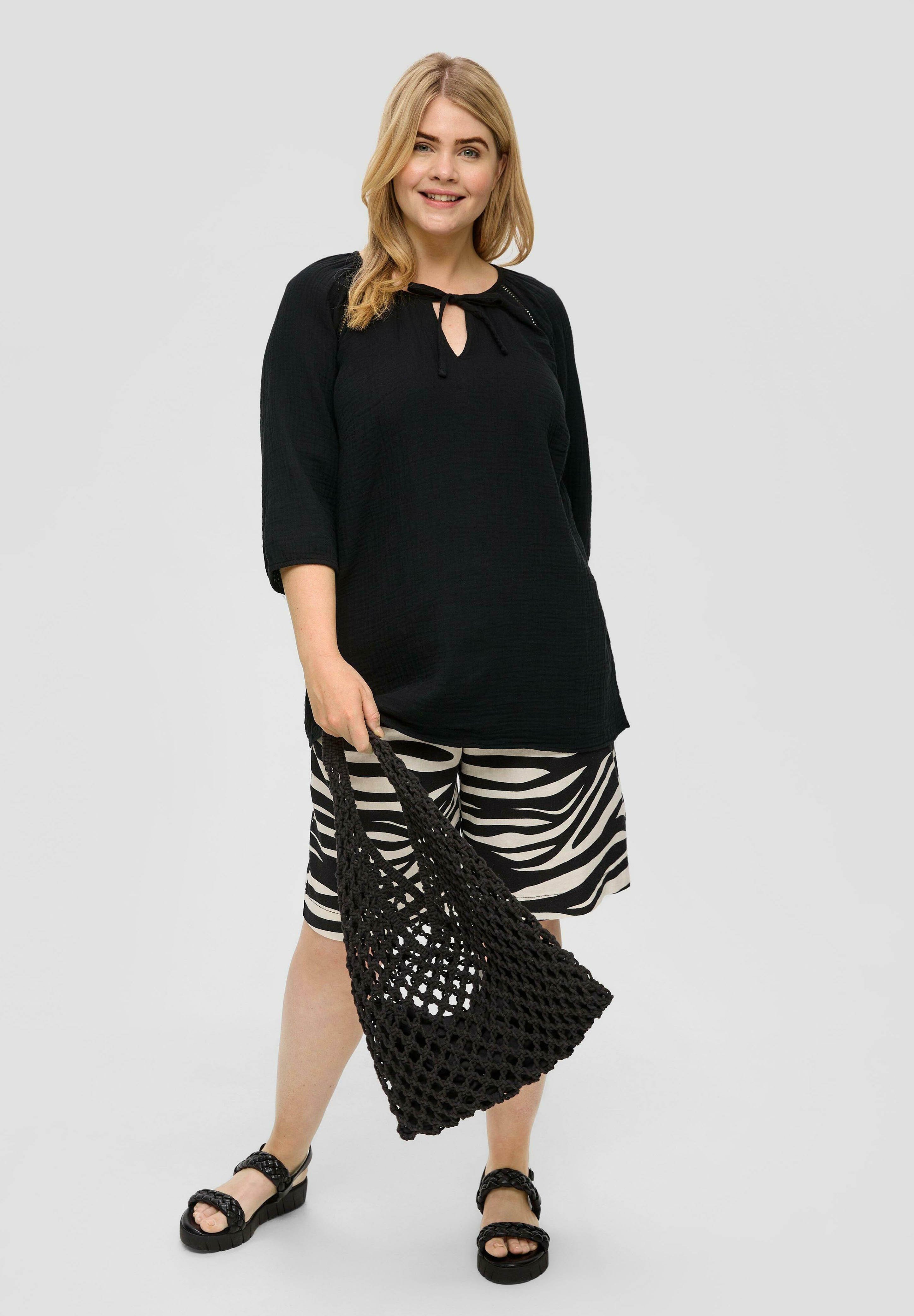 トップス ESMOK balloon tops black ESMOK balloon tops black