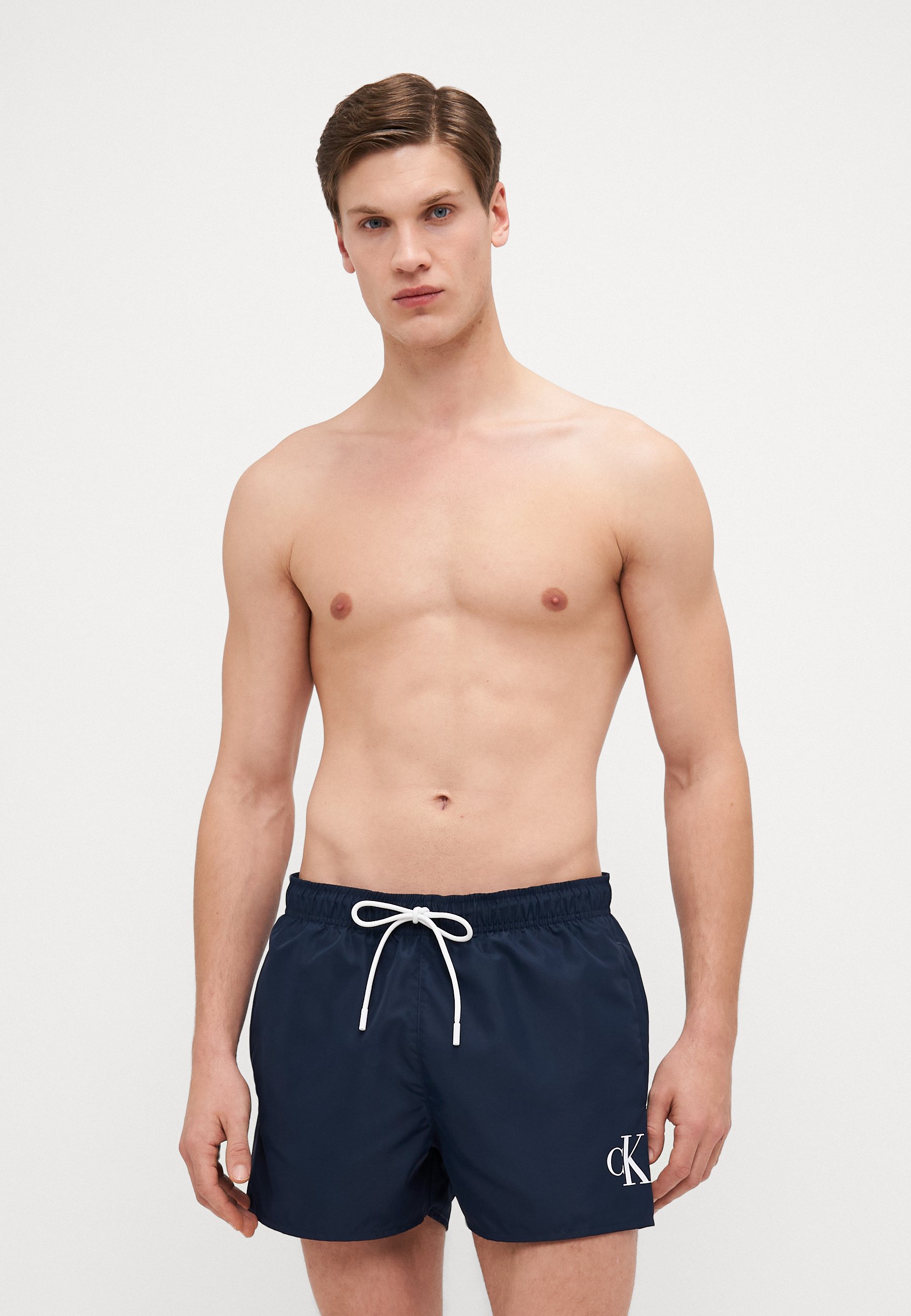 Calvin Klein Swimwear DRAWSTRING Swimming shorts dark sapphire