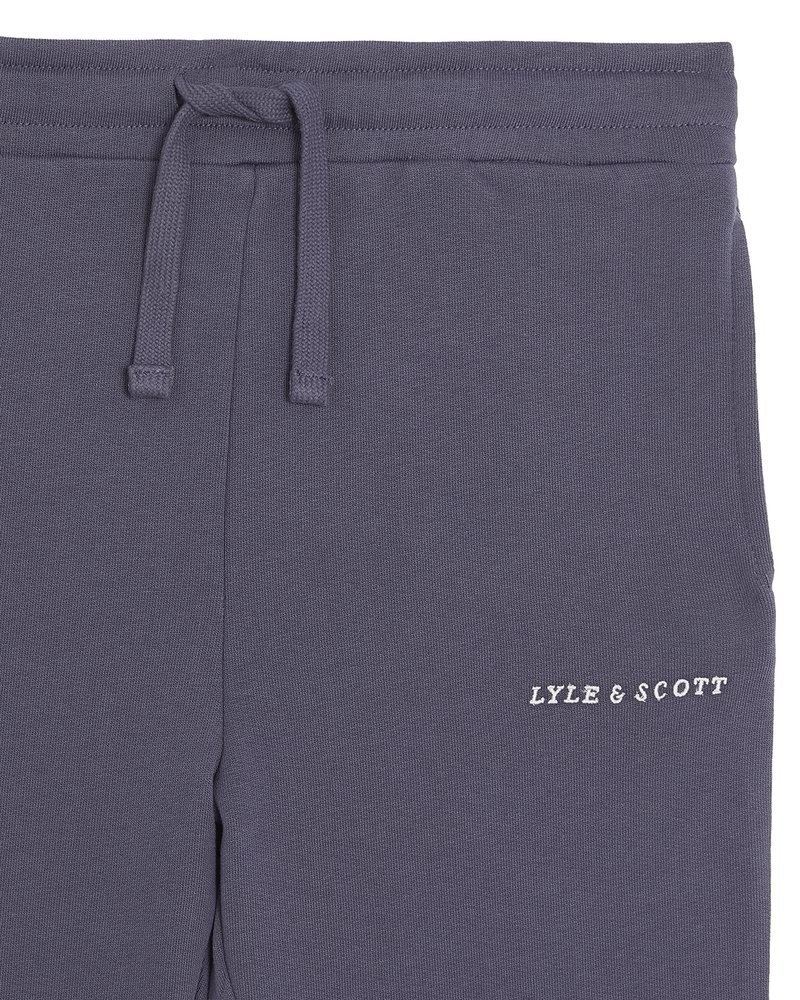 Lyle Scott SCRIPT EMBROIDERED Tracksuit bottoms graystone
