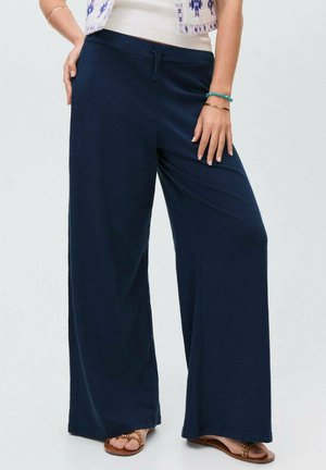 Mango Kids Hlače - marineblauw