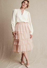 Newbie - BLOMMIG - Hemdbluse - off white Thumbnail-Bild 1