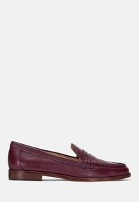 WYNNIE NAPPA LEATHER LOAFER - Mokasīni - pinot noir