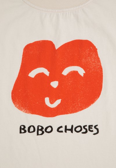 Bobo Choses JOYFUL FACE  - T-shirts print - off white