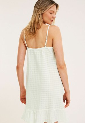 Kappahl, NIGHTGOWN WITH FRILL DETAILS - Chemise de nuit / Nuisette - off-white