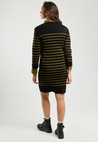 Armor lux BENODET - Robe pull - noir fir green