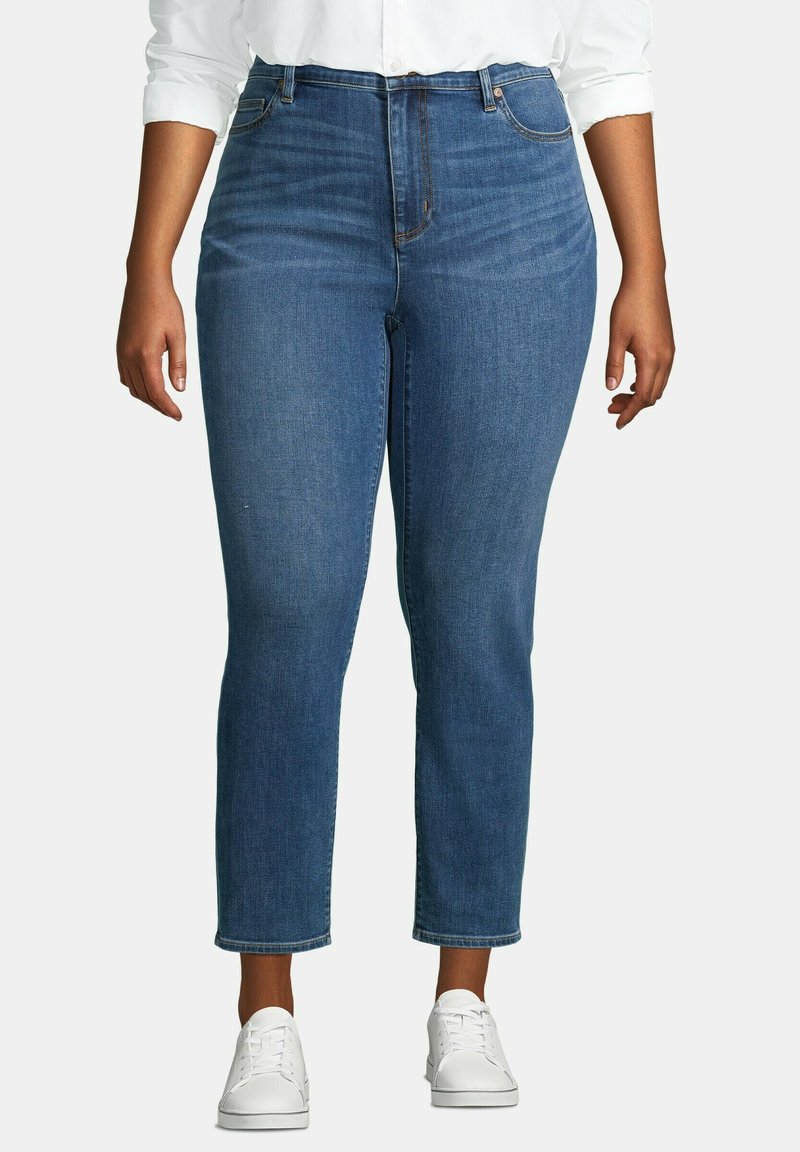 LANDS' END Jeans Straight Leg beech blue/blau Zalando.ch