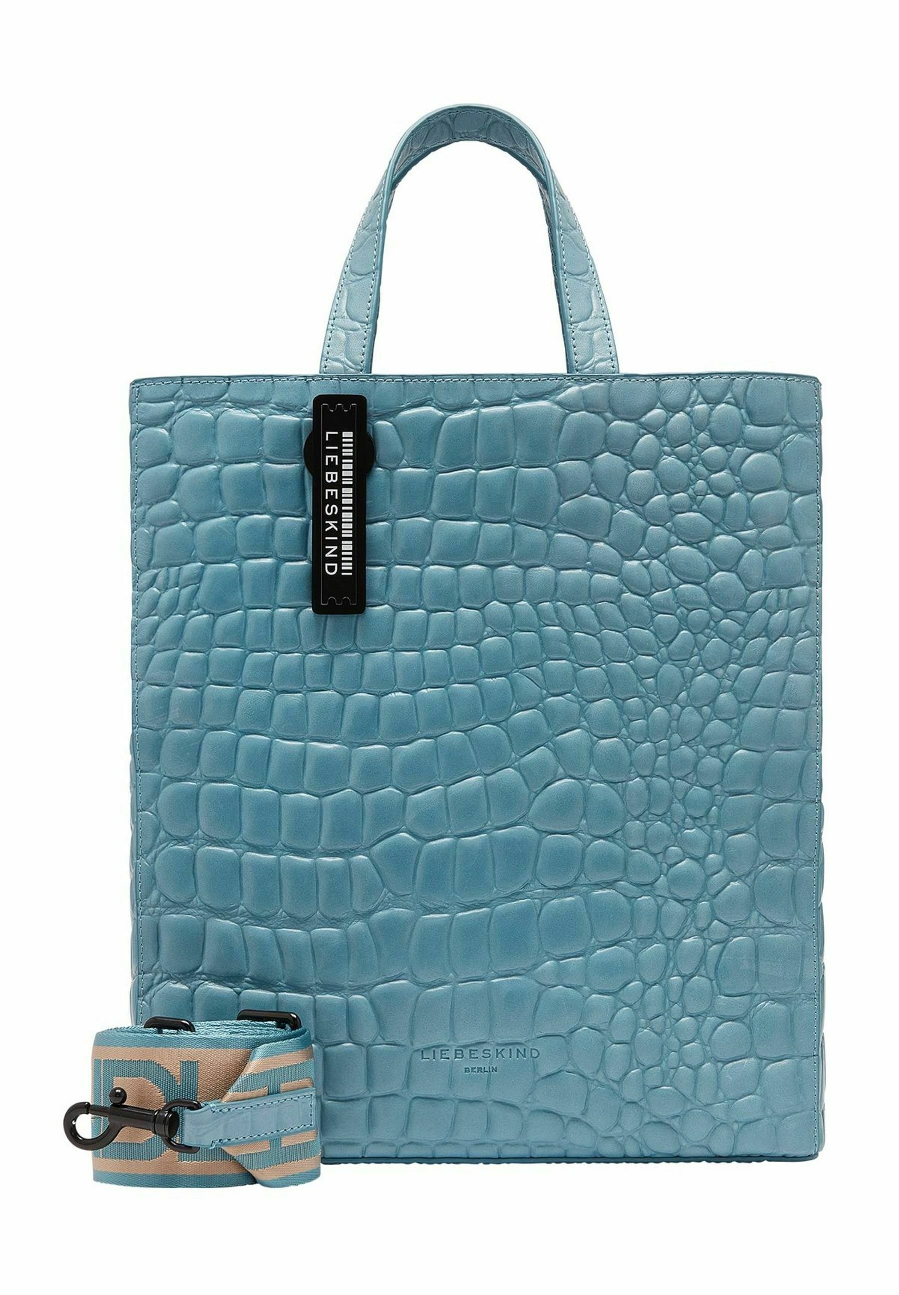 LIEBESKIND BERLIN Croco Paperbag M Brick [216395] - sac à main sac a