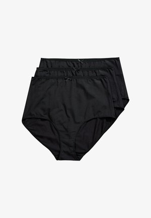 Ulla Popken, 3ER-PACK - Braguitas - black