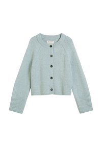 LONGSLEEVE ROUNDNECK - Kardigan - silvery blue