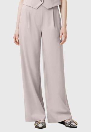 ALEIDA TROUSER - Stoffhose - greige brown