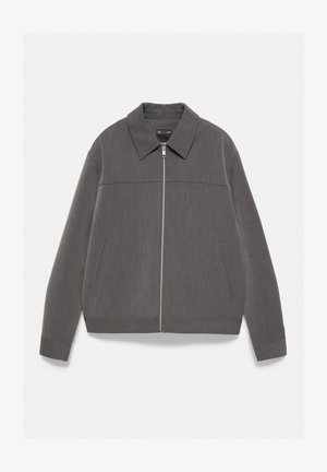 PULL&BEAR, BASIC ZIP-UP - JACKET - Veste légère - dark grey