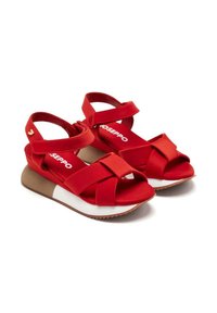 Gioseppo HEATH - Sandalias con plataforma - rojo