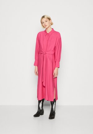 Gina Tricot SHIRT DRESS - Skjortekjole - fuschia