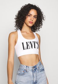 Levi's® LOGO SPORTS BRA - Top - white