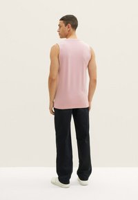 TOM TAILOR BASIC TANK - Felső - morning pink