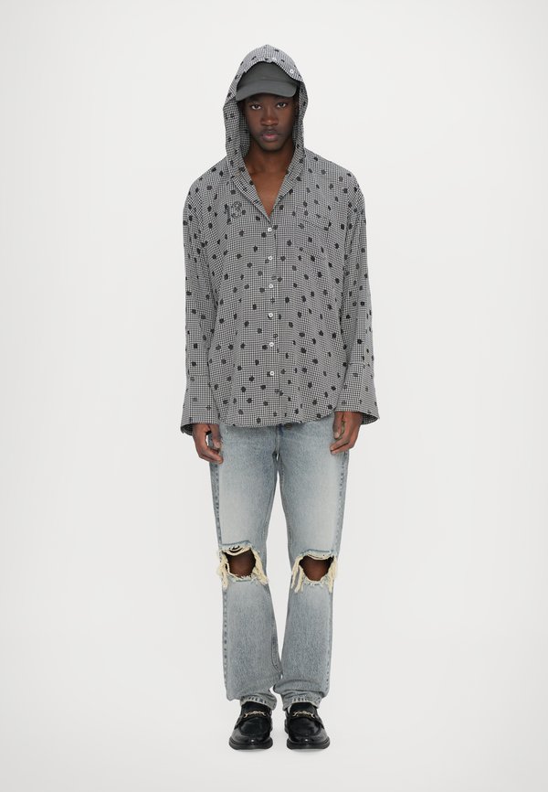 HOODED BUTTON UP UNISEX - Button-down blouse4