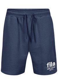 Fila LOUDI GRAPHIC   - Träningsbyxor - black iris