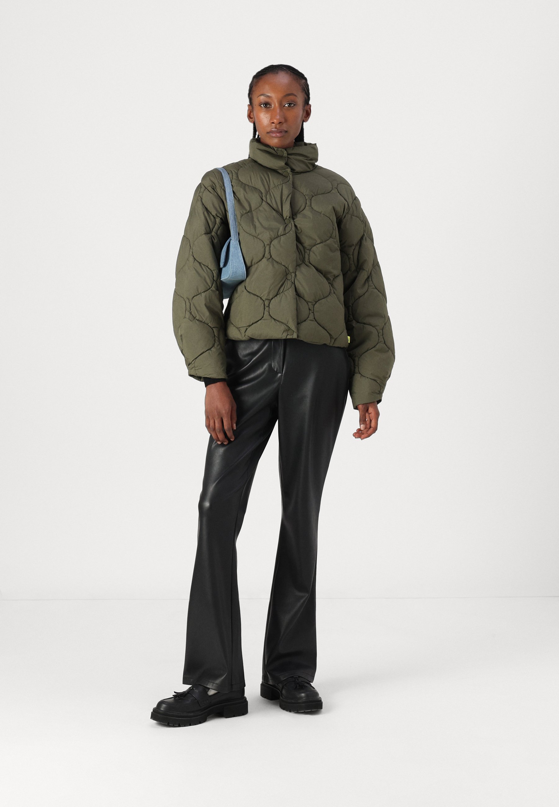 JJXX JXSENA QUILTED - Winter jacket - grape leaf/dark green