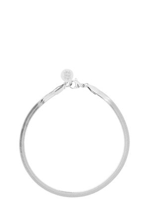 PLATTE SCHAKELS - Bracelet - silver-coloured