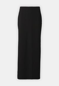 ONLSALLY SLIT SKIRT - Maxiskjørt - black