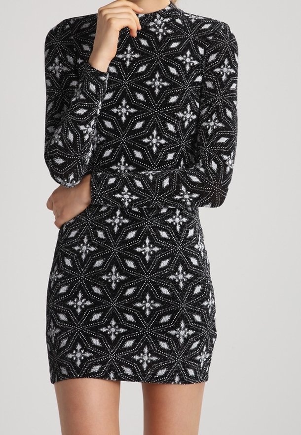 Topshop Cocktail dress / Party dress - silver-coloured - (Pre-owned) - Zalando.ie Topshop Cocktail dress / Party dress - silver-coloured - (Pre-owned) - Zalando.ie