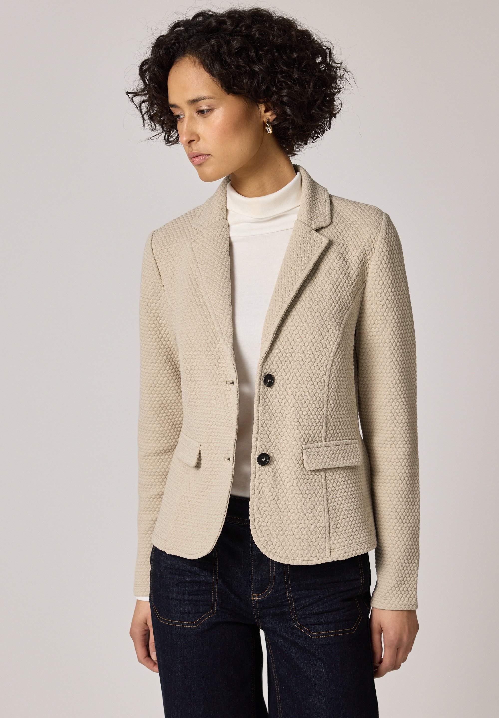 Street One Top Strutturato Con Bottoni Donna – Canotta Con Scollo A V, Orlo Elastico, Morbido E Leggero - 2
