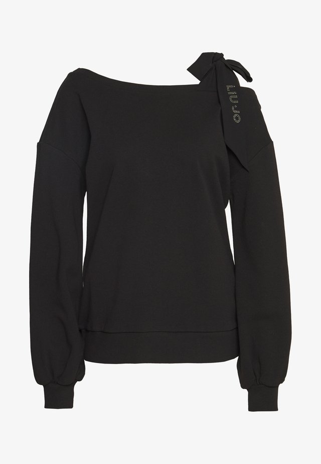 FELPA CHIUSA - Collegepaita - black