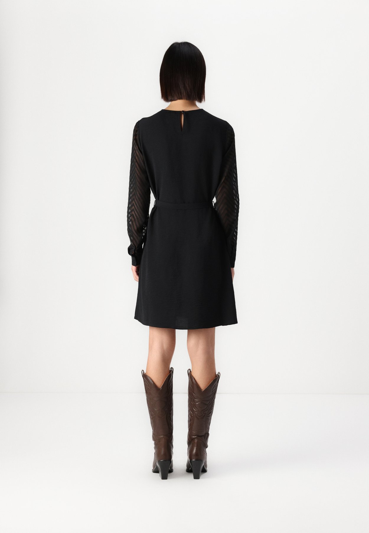 ONLMETTE DOBBY SLEEVE DRESS 