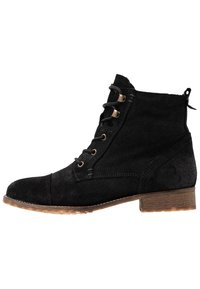 Anna Field Bottines à lacets - black