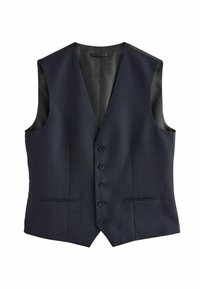 TEXTURED REGULAR FIT - Weste - navy