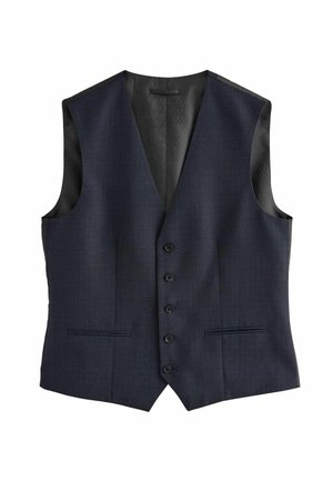 TEXTURED REGULAR FIT - Weste - navy
