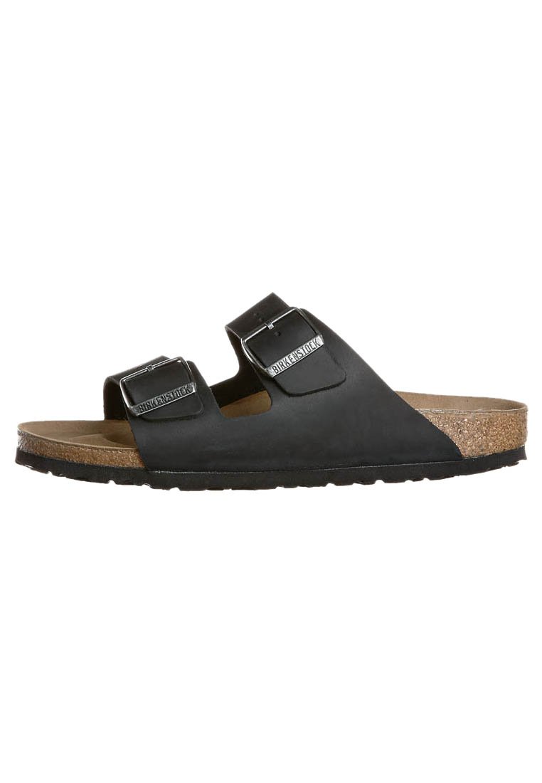 Black slippers
