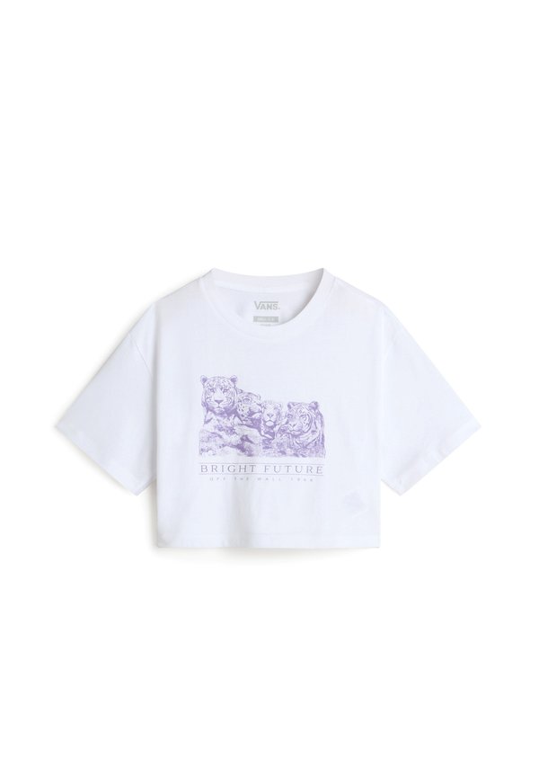 BRIGHT FUTURE RELAXED FIT CROP - T-Shirt print