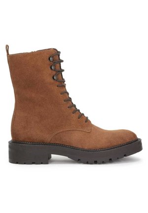 Šněrovací kotníkové boty - light brown