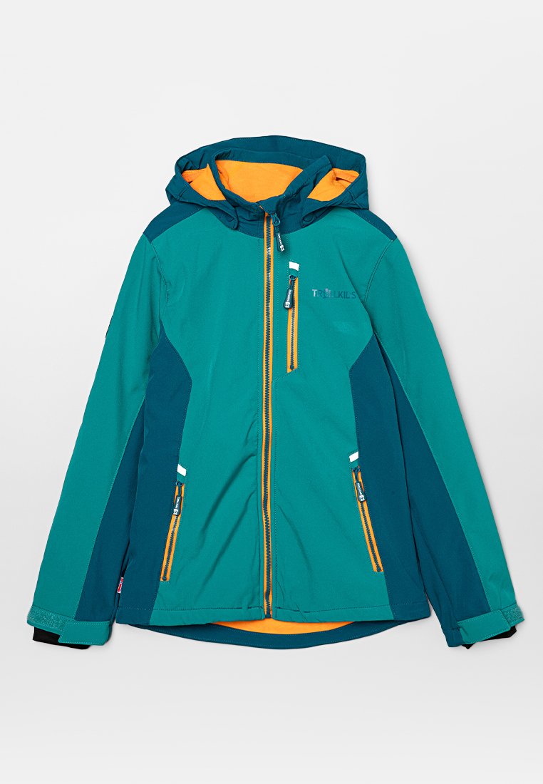 Trollkids Softshelljas blauw