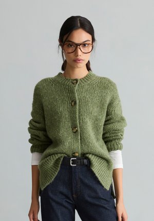 Marc O'Polo DENIM, Cardigan - medium green melange